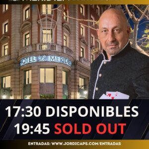 Hotel Le Meridien Barcelona, Sábado 11 de Octubre: 17:30 y 19:45. SESIONES SOLIDARIAS.