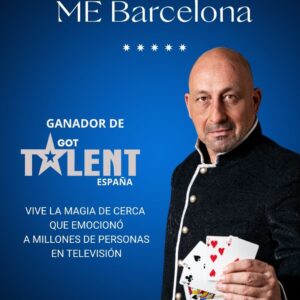 HOTEL ME BARCELONA***** SESIÓN VIP. Viernes 9 de Enero 19:30 y 22:30