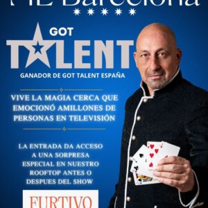 HOTEL ME BARCELONA***** Domingo 3 DE MAYO , 12:00 Y 17:30