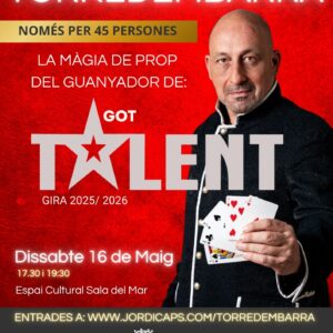 TORREDEMBARRA, SÁBADO 16 DE MAYO 17:30 Y 19:30