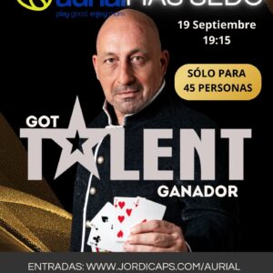 AURIAL MAS SEDÓ. Sábado 19 de Septiembre 19:30