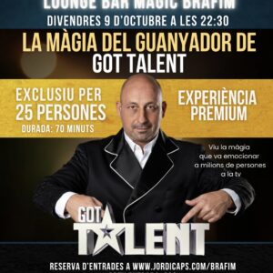 Bar Magic Bràfim , 9 de Octubre 22:30