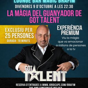 Bar Magic Bràfim , 9 de Octubre 22:30